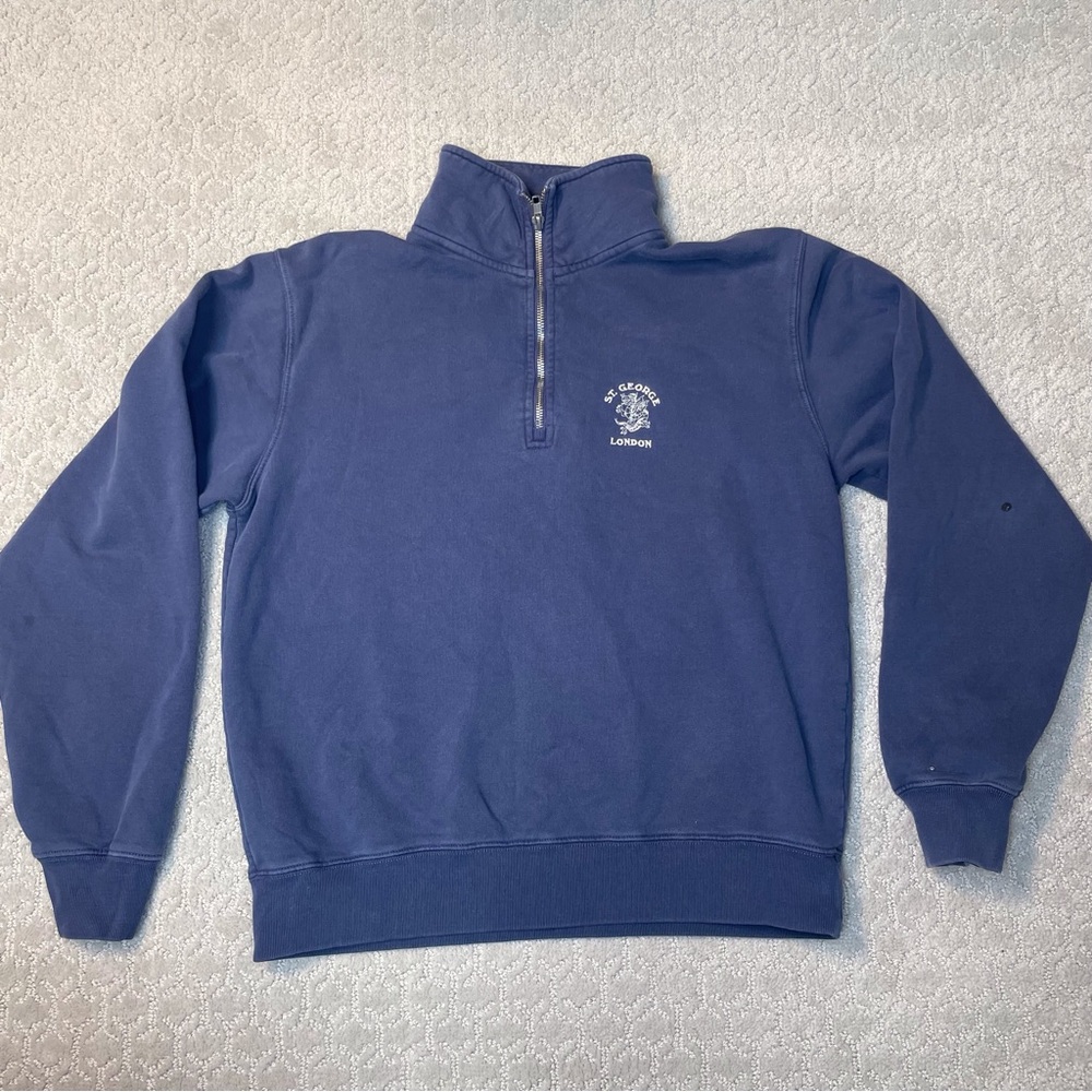 Brandy Melville “St George London” ¼‑Zip